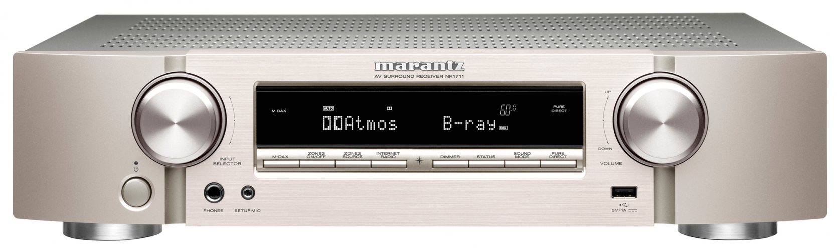 Marantz NR1711 (Silver-Gold)